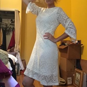 White Lace Dress